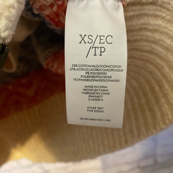 Cabi full zip sweater cardigan xsmall‎ - Picture 5 of 6